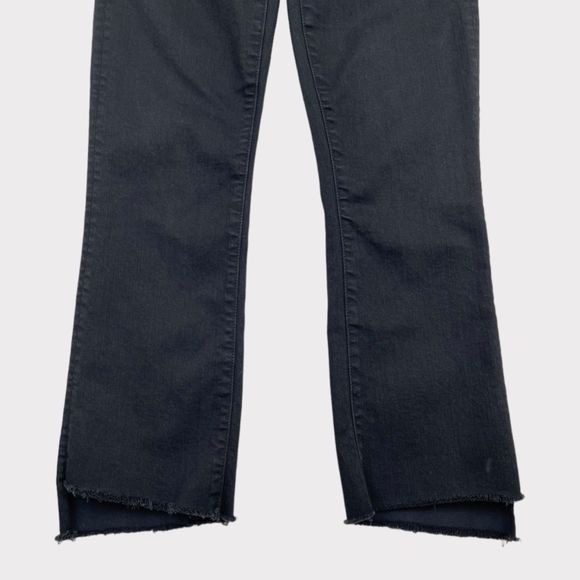 MOTHER The Insider Crop Step Fray Jeans in Not Guilty Women's Size 26 - Picture 6 of 13